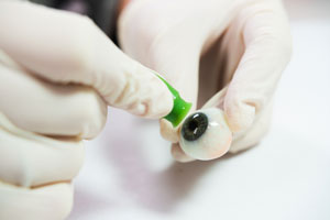 Caring for your artificial eye